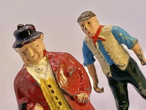 Johillco🔥John Hill & Co Vintage Lead Farmer & Farm Hand - Pintura original en muy buena condición - Imagen 1 de 8