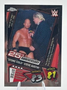Stone Cold Steve Austin 25th Anniversary 2021 Topps WWE Slam Attax - Bild 1 von 2
