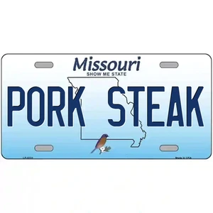 Pork Steak Missouri Metal Sign - Picture 1 of 1
