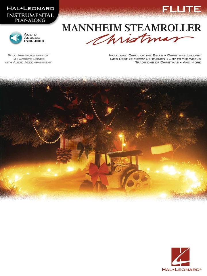 Mannheim Steamroller Christmas for Flute Solo Sheet Music Play-Along Book Audio - Image 1 of 1