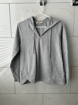 Michael Kors Hoodie Women’s Medium Gray Logo Long Sleeve Casual - Image 1 of 4