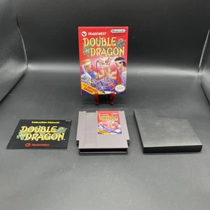 Double Dragon 1 Nintendo NES completo di scatola CIB ottime condizioni Tradewest 1988 - Foto 1 di 21