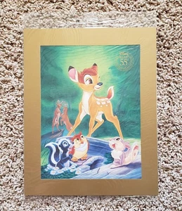 Disney Bambi Lithographie 55th Anniversary NEU - Bild 1 von 1