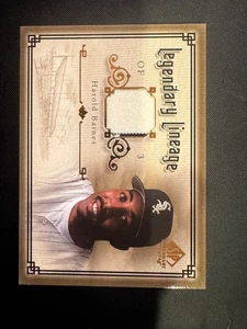 2005 Upper Deck SP Legendary Cuts HAROLD BAINES Game Used Jersey RARE CARD SOX - Picture 1 of 2