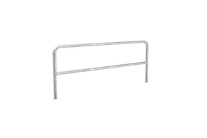 Fahrrad-Anlehnbügel 9240, Länge 200 cm, zum Einbetonieren - Bild 1 von 9