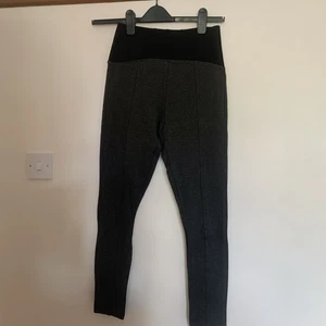 Ladies M&S Grey Leggings Size 8 - Picture 1 of 5