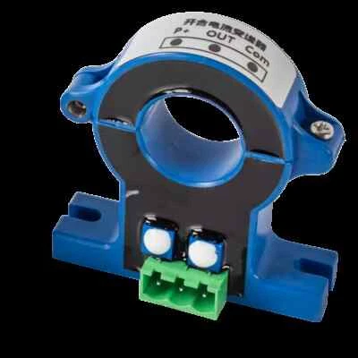 Current Transmitter AC/DC Hall Effect Open Split Core Sensor Transformer 0-1500A - Image 1 of 4