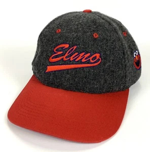Elmo Sesame Street Children’s TV Show Kids’ Size Ball Cap Adjustable Black/Red - Picture 1 of 8