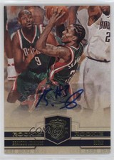 2009-10 Panini Court Kings /649 Brandon Jennings #124 Rookie Auto RC