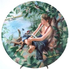 1987 "Tom Sawyer The Pirate" Knowles Collector Plate William Chambers
