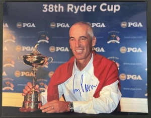 Corey Pavin Signed Autographed 11x14 Photo PGA Golf 38th Ryder Cup Trophy Winner - Picture 1 of 2
