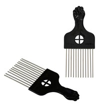 2pcs Steel Needle Combs Hairdressing Supplies Hair Salon Combs for Boys Women