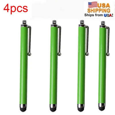 4X Metal Stylus Pen Touch Screen For Tablet Mobile Phone iPad iPod PC Universal - Image 1 of 4