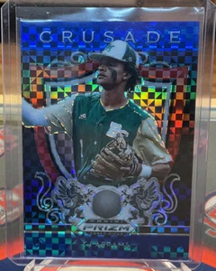 2019 Panini Prizm Draft Picks CJ Abrams Crusade Red White Blue Prizm /99 Padres - Picture 1 of 2