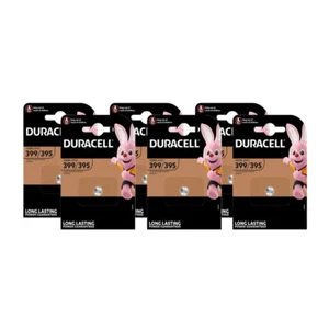 Duracell 399/395 1,5V Silberoxid-Knopfzelle 1er Blister - Menge wählbar - - Bild 1 von 16