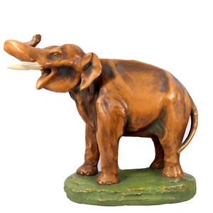 Amphore Elefant Figur Porzellan RIESEN 41 cm x 45 cm Tschechoslowakei um 1920 - Bild 1 von 10