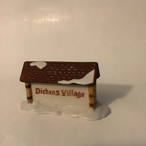 Department 56 Heritage Christmas Village "Dickens' Village Sign" #6569-2 - Picture 1 of 3