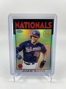 2021 Topps Chrome Baseball - Juan Soto 86BC-4 - 1986 Insert - Bild 1 von 2