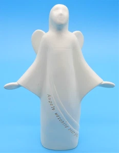 Faith Reflections Praising Angel Figurine Angles Watching Over You 6 1/2" Tall - Picture 1 of 7