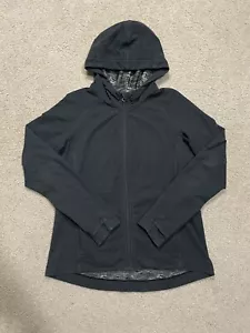 Lululemon Damen Gr. 12 Take Ten Hoodie Kapuzenjacke Sweatshirt durchgehender Reißverschluss grau - Bild 1 von 6