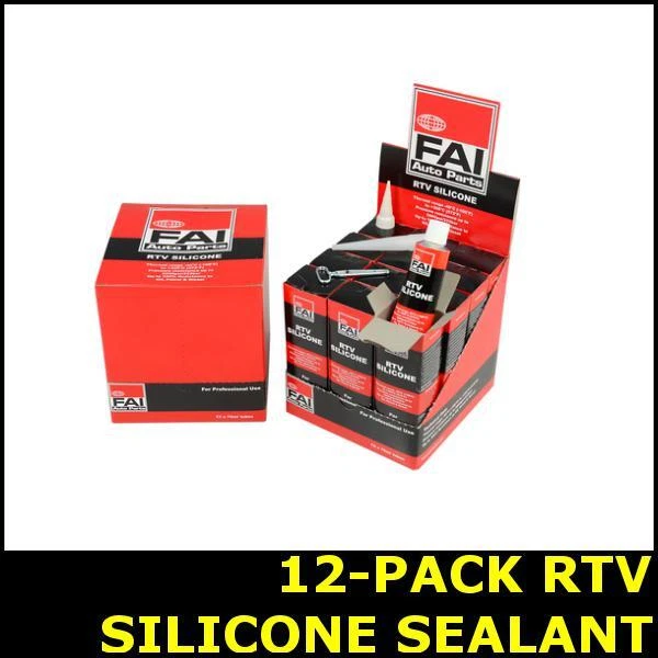 Black Rtv 70Ml Pack 12 Fits LAND ROVER FREELANDER 2 I 2.0 2.2 2.5 3.2 BD2LIS - Image 1 of 3