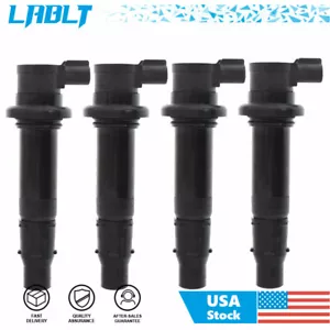 LABLT Set of 4 Ignition Coils Fit For Yamaha R1 YZF-R1 2002 2003 2004 2005 2006 - Foto 1 di 8