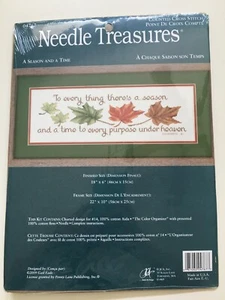 Needle Treasures A Season And A Time 2009 Cross Stitch Kit 04767 NIP - Picture 1 of 2