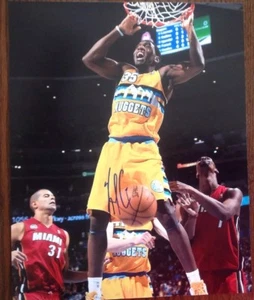 Kenneth Faried handsigniertes 8x10 Foto Denver Nuggets - Bild 1 von 2