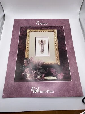 Just Nan ~ GRACE  Angel ~  Counted Cross Stitch Chart JN090 - Image 1 of 2