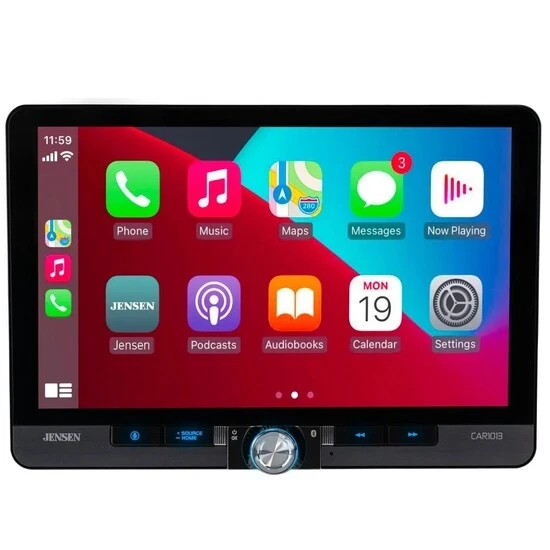 Jensen CAR1013 10.1" Touchscreen with Bluetooth, Apple CarPlay and Android Auto - Image 1 of 3