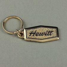 Hewitt Equipment Limited Key Chain Canada Gold Metal Advertising Toromont