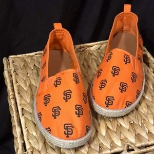 SF Giants women’s canvas shoes by Team Beans size medium (9) - Picture 1 of 6