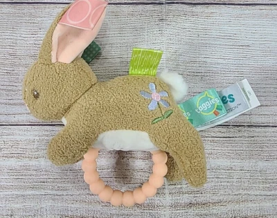 Mary Meyer Taggies Signature Collection Peluche Conejito Lovey Mordedor Juguete de Peluche 6" Foto 1 de 4