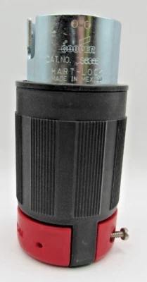 Conector de bloqueo Eaton/Arrow Hart CS6365EX 50 amperios enchufe no Nema Foto 1 de 4