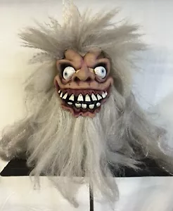 Vintage Bearded TROLL Goblin MASK Fantasy Cosplay Halloween Costume - Picture 1 of 9