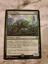 1x Scute Swarm - English - Zendikar Rising - Near Mint