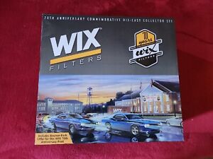 NIB Wix Filters 70th Anniversary Challenger R/T Die-Cast Collector Set 
