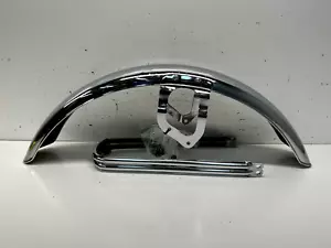 Honda cb350 cb 350 Front Fender Assembly + Hardware - Picture 1 of 10
