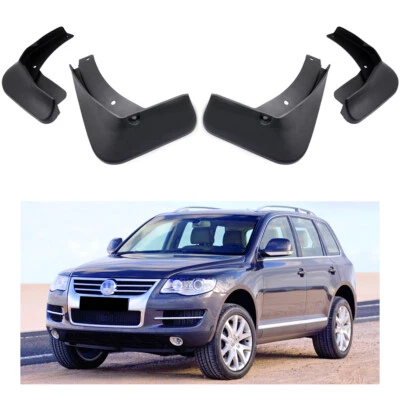 Guardabarros protector contra salpicaduras guardabarros para Volkswagen Touareg 2007-2010 4 piezas Foto 1 de 4
