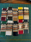 10 Different Colors of Pkgs of Maxi Piping each 2 1/2 Yds