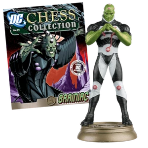 PEÓN NEGRO BRAINIAC COLECCIÓN DE AJEDREZ EAGLEMOSS DC NÚMERO 64 - NUEVO SELLADO - Imagen 1 de 1
