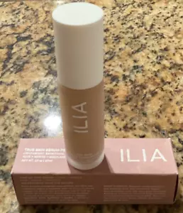 Women NWOT "Ilia" True Skin Serum Foundation 1 fl. Oz brown color - Picture 1 of 4