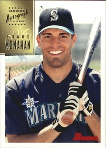 1997 (MARINERS) Bowman Certified Blue Ink Autographs #CA54 Shane Monahan