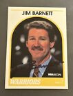 Jim Barnett 1989-1990 annonceurs NBA Hoops signé autographe AUTO TTM Warriors