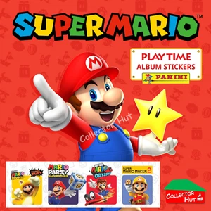 Panini Super Mario Playtime Sticker Collection Singles - Picture 1 of 179