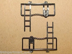 JUEGO DE BARANDILLAS DE EXTREMO CABOOSE PARA AHM & RIVAROSSI PIEZA ORIGINAL DE FÁBRICA Y OTRAS MARCAS - Imagen 1 de 3