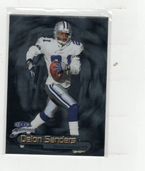 1998 Deion Sanders Fleer Brilliants #51 Free Shipping (E923) - Image 1 of 1