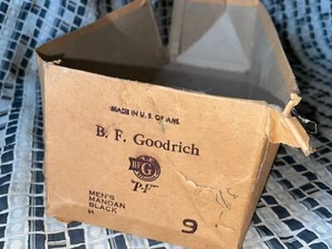 VTG 50S PF FLYER BF GOODRICH BLACK SNEAKER SHOES BOX ONLY - Picture 1 of 4