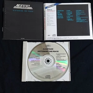 Alcatrazz – Disturbing The Peace JAPAN CD (1991,TOCP-6853) Steve Vai METAL *G - Picture 1 of 4