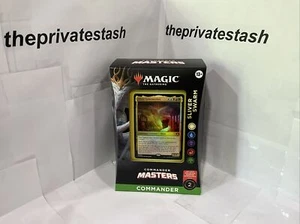 Magic: The Gathering Commander Masters Commander Deck Sliver Swarm 100-Card Deck - Picture 1 of 1
